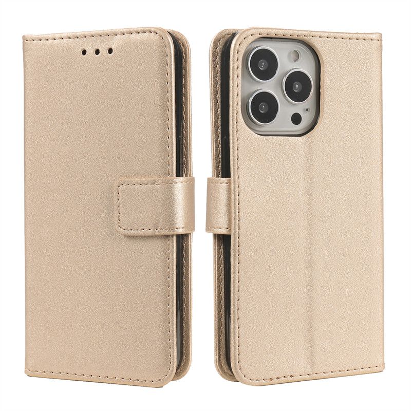Pro iPhone 6 7 8 X XS XR 11 12 13 14 15 Plus Mini Pro Max Jednobarevné Magnetické Flipové Kožené Pouzdro Pro iPhone SE 2020_voghion.com