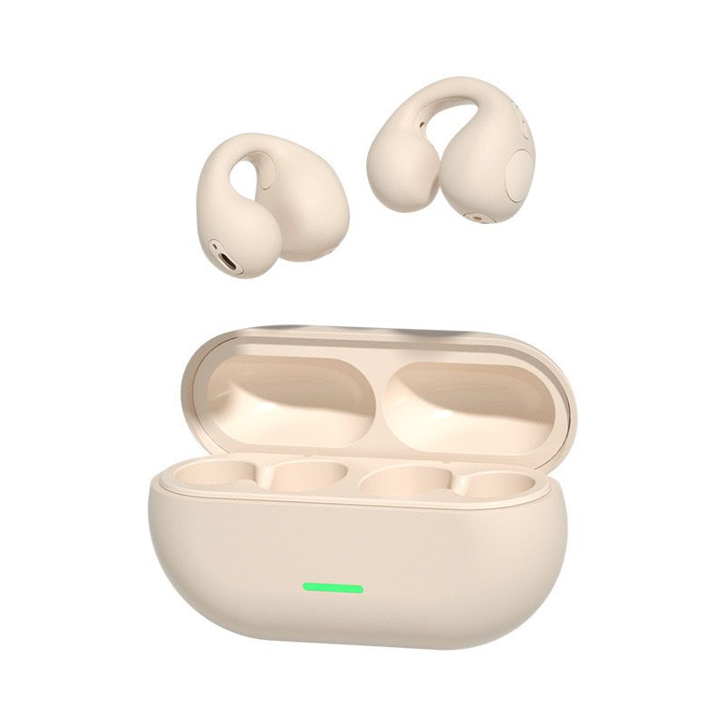 Clip-on-ear Bluetooth Headset, Silicone Macaron Wireless Headset, No In-ear Listening To Songs And Making Calls, New Model_voghion.com