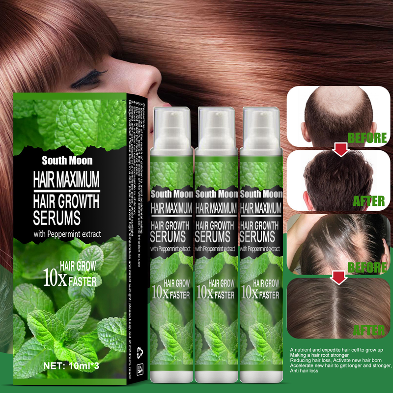 South Moon Hoer déck Hoerline Anti-Drop Kräiderpfleeg ätherescht Ueleg Spray_voghion.com