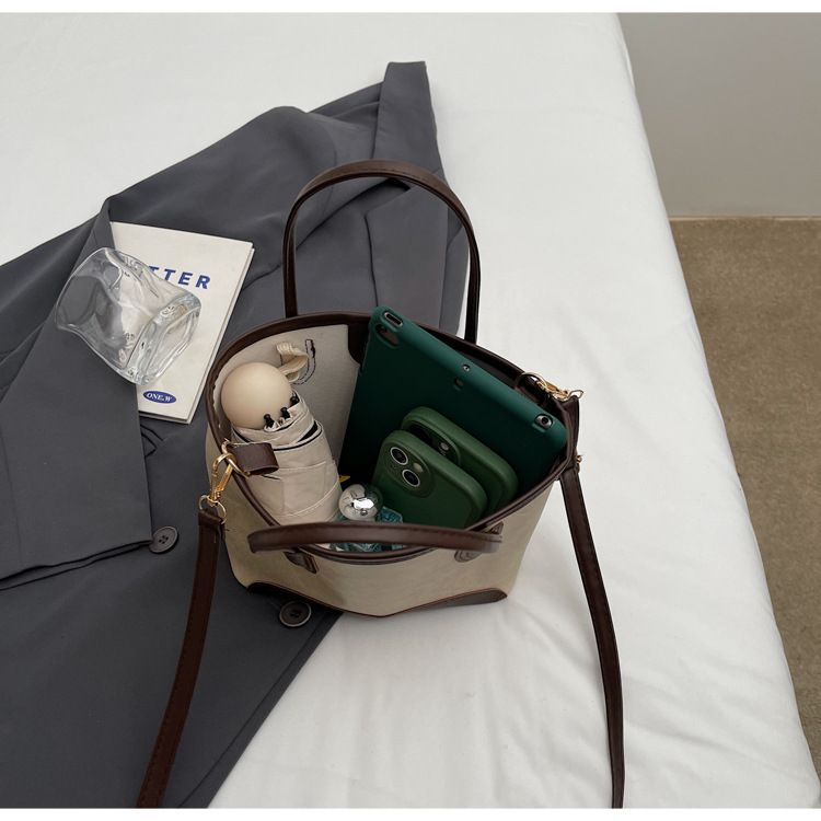 Borsa a secchiello da donna, alla moda, per andare al lavoro, da viaggio, grande capacità, a tracolla_voghion.com