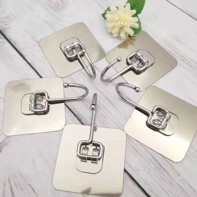 Large Hook Strong Adhesive Sticker For Hanging Objects, Drilling Required, Heavy Duty Kitchen Wall Sticker, No Bird_voghion.com