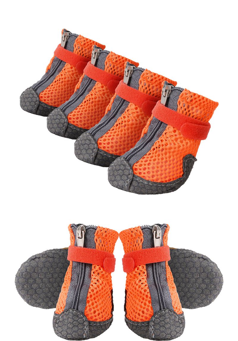 4 STÜCKE Winter Hundeschuhe Wasserdicht Niedliche Welpenstiefel Outdoor Walking Warme Hundeschneeschuhe Für Kleine Hunde Chihuahua Haustier Pfotenschutz_voghion.com