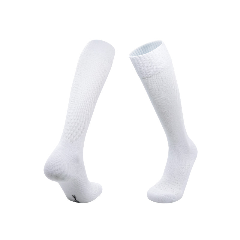 Chaussettes de football professionnelles pour hommes et femmes, chaussettes pour adultes au-dessus du genou, épaisses, antidérapantes, chaussettes de sport longues, vente en gros_voghion.com