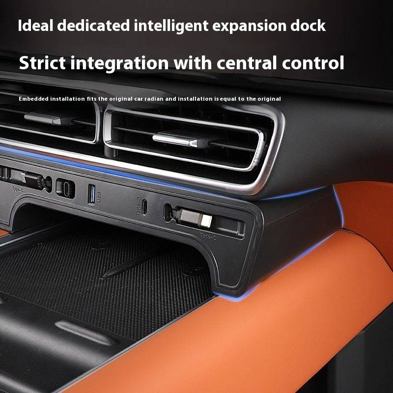 lixiang L9L8L7L6 autotelefoonlader, met 4 plug-in interfaces, 45W supersnel opladen, autovergrendeling uitschakelen, niet-destructieve installatie_voghion.com