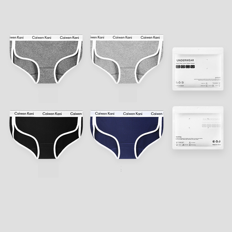 Underwear & Sleepwears Boxer Briefs Pure Cotton Antibacterial Girl Seamless Sexy Triangle Shorts Head_voghion.com