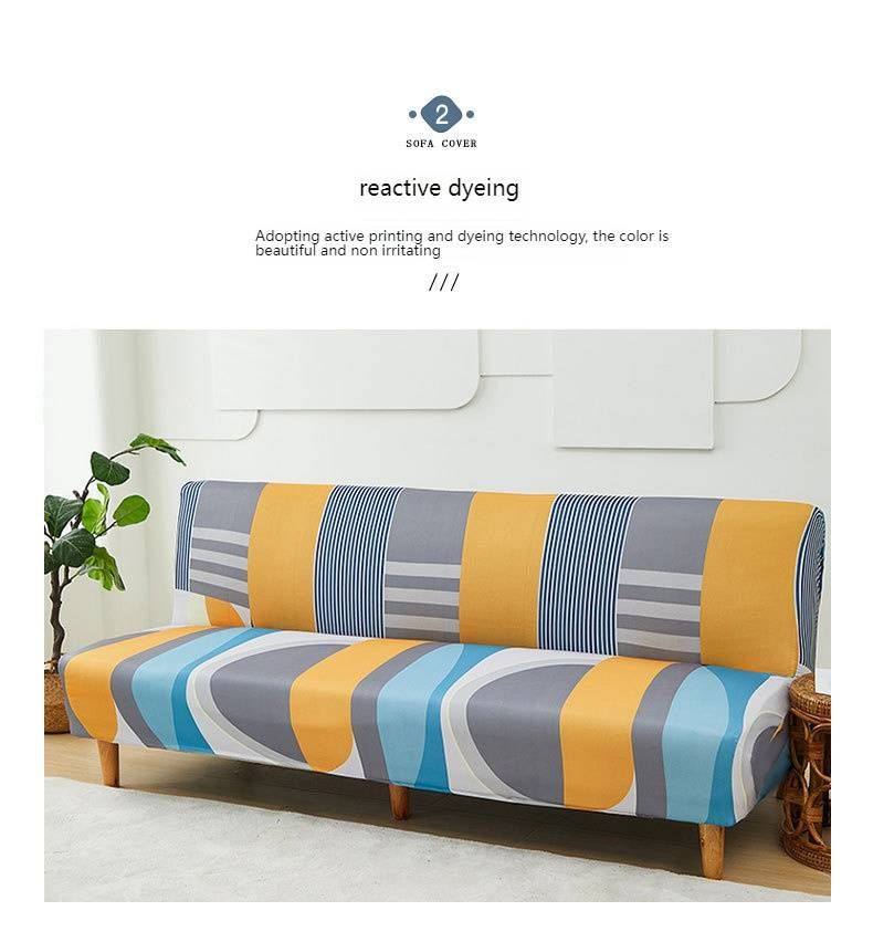 Universal Stretch Sofa Cover – Full Coverage, Easy Fit, Modern Patterns (Floral, Geometric & More) For Single Seaters_voghion.com