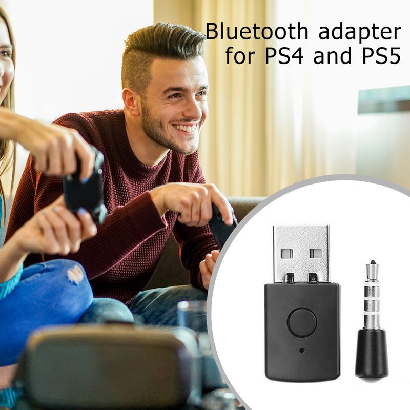 Adaptateur audio sans fil USB compatible Bluetooth 4.0, dongles, récepteur et émetteur pour écouteurs, pour manettes PS4 et PS5_voghion.com