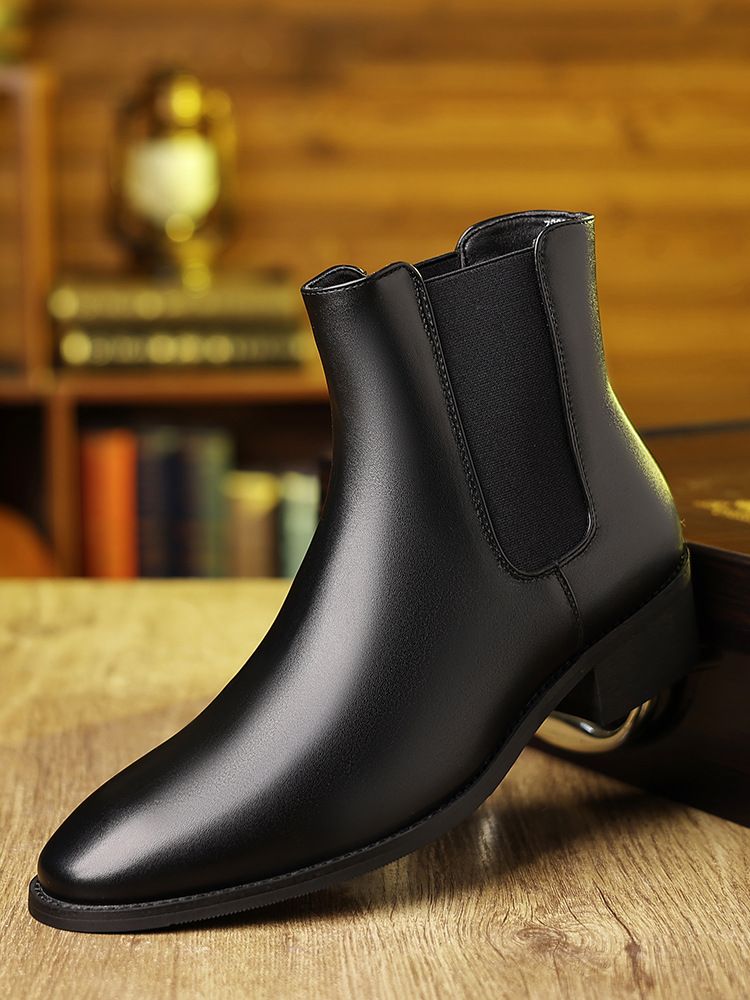 Herren Freizeitstiefel Bequeme Oxfords Stiefeletten für Herren_voghion.com