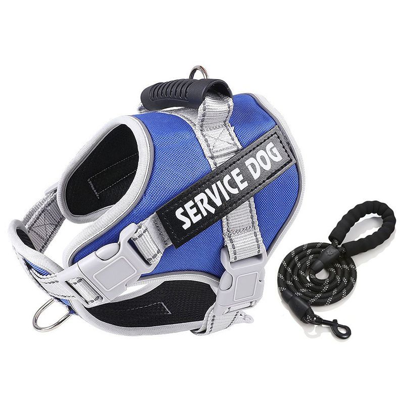 Harness Anti-Explosion Vest-Style Medium And Large Leash Reflective Breathable Dog Chain_voghion.com