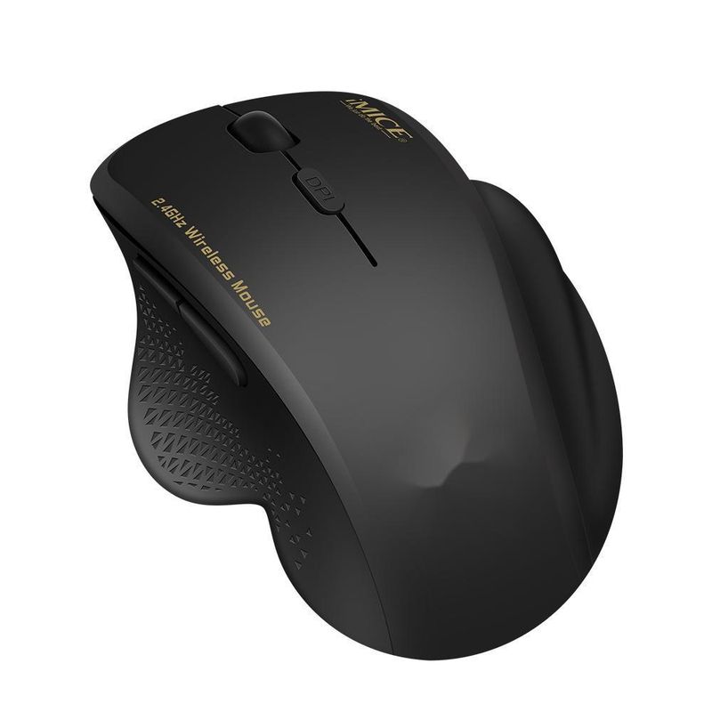 Wireless Mouse With 2.4G USB - 6 Keys, Low Power Consumption For Business, Office & Gaming_voghion.com
