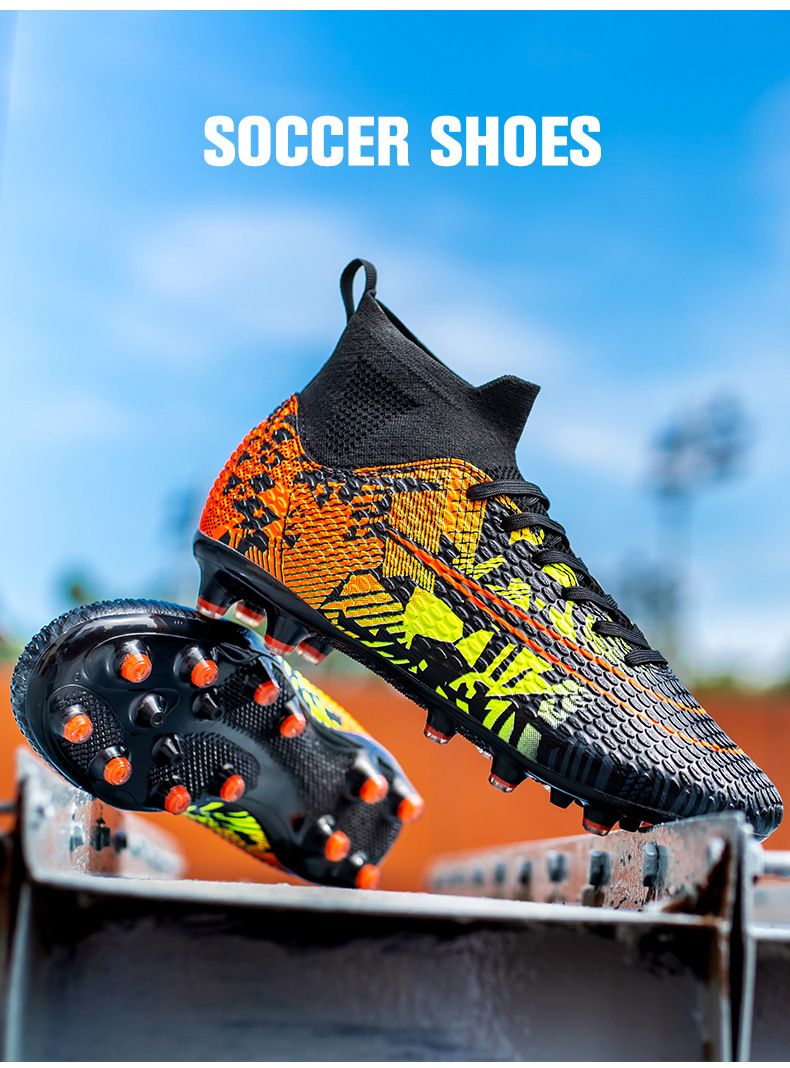 Falcon Neue High-top Lange Fußball TF Gebrochen Spike Spezielle Trainingsschuhe Fußball männer Modell_voghion.com