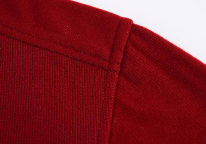 Camicia imbottita calda in velluto a coste casual da uomo Tide Fashion_voghion.com