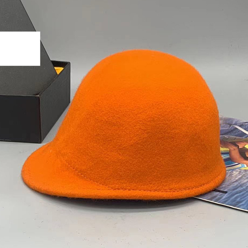 Autumn and winter children's woolen caps for girls and boys, equestrian hats, wool felt hats, knight hats, trendy casual hats_voghion.com