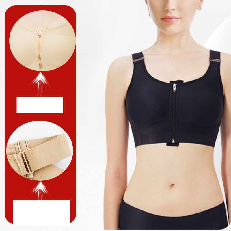 Damenbekleidung Postoperative Formwäsche zur Brustvergrößerung, Bruststraffung, Brustformungstop, Prothesenfixierung, Bruststraffung_voghion.com