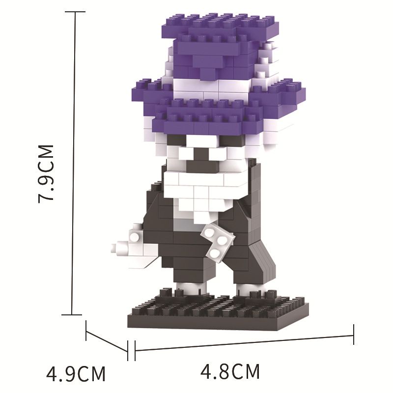 Halloween Micro Particle Diamond Building Blocks Pumpkin Assembly Toy Children's Educational Gift For Boys And Girls_voghion.com