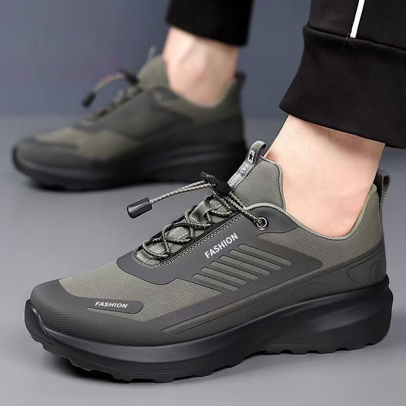 2025 Frühling Heißer Verkauf Taste Herrenschuhe Freizeit Sport Outdoor Bergsteigen Atmungsaktive Stoffschuhe Grenzüberschreitender Heißer Verkauf Laufschuhe Herrenschuhe_voghion.com