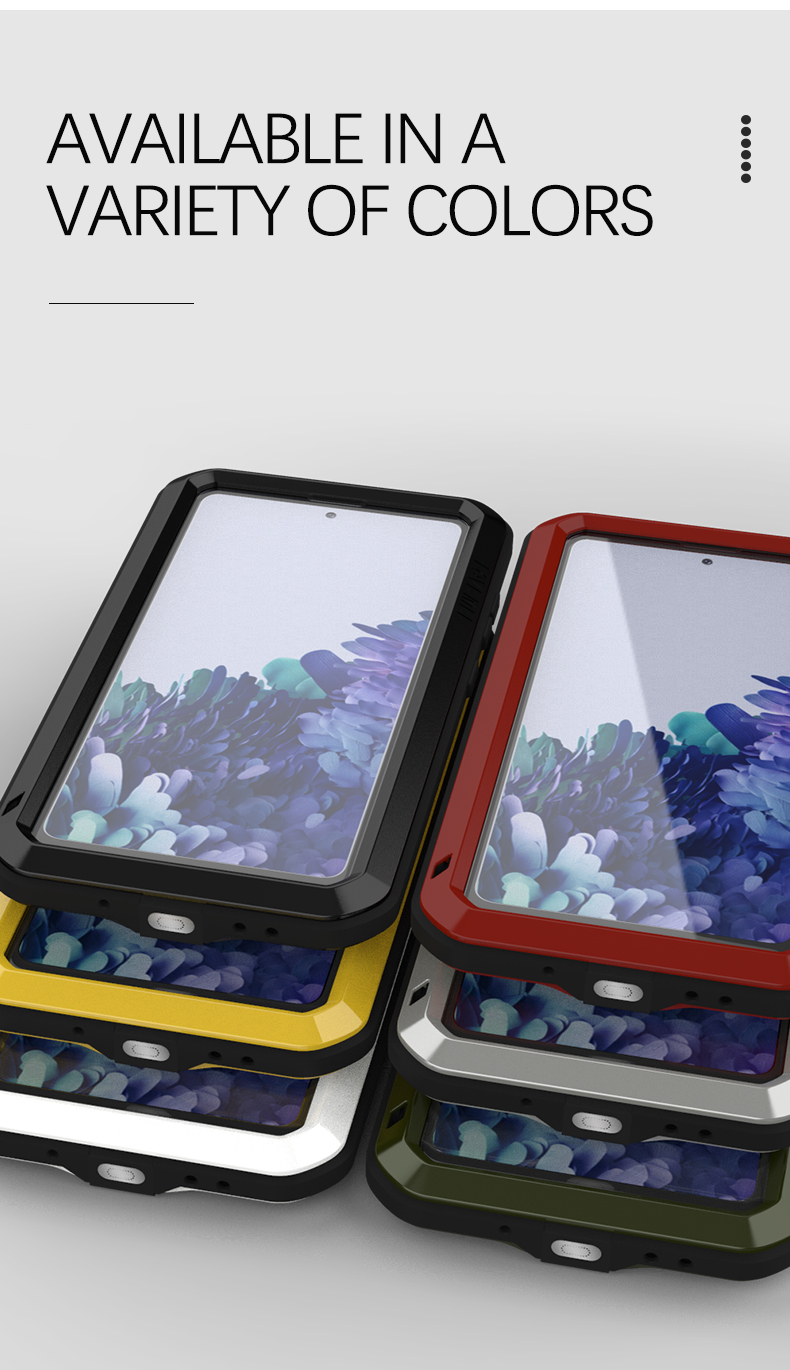 Powerful Love Mei Phone Case For Samsung Galaxy S Fe Metal Armor Shock Dirt Proof Water Cases For Samsun_voghion.com