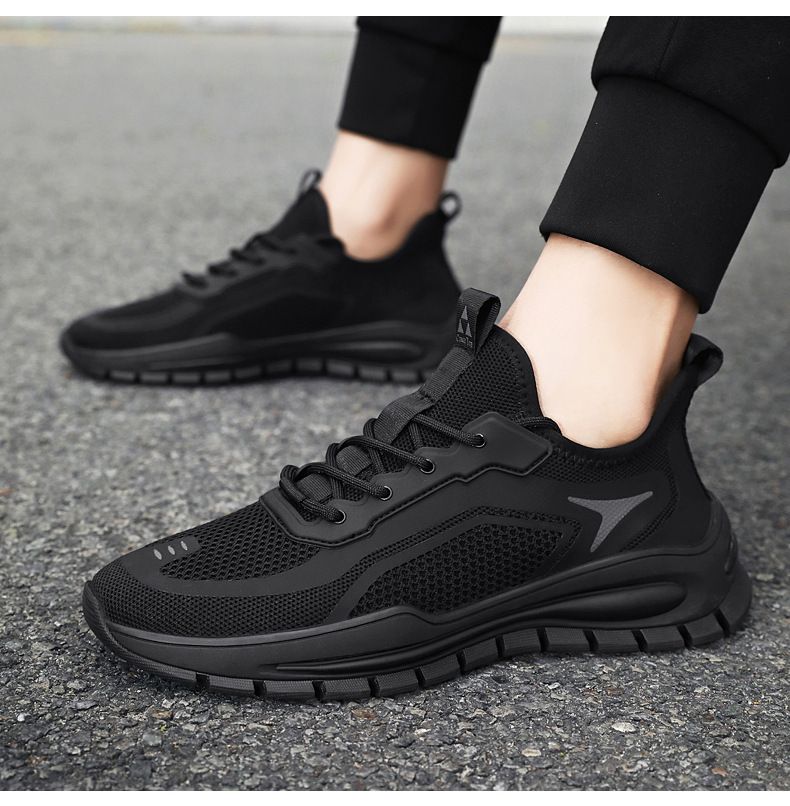 New Versatile Summer Men's Work Casual Mesh Breathable Sports Running Shoes_voghion.com