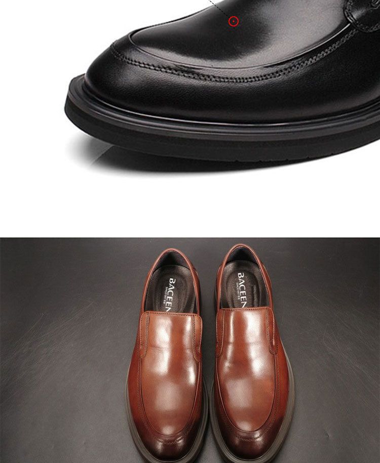 Scarpe da uomo in pelle Fudan, formali e casual, taglie forti, stile britannico, con strato di piombo in pelle di mucca, scarpe da sposa_voghion.com
