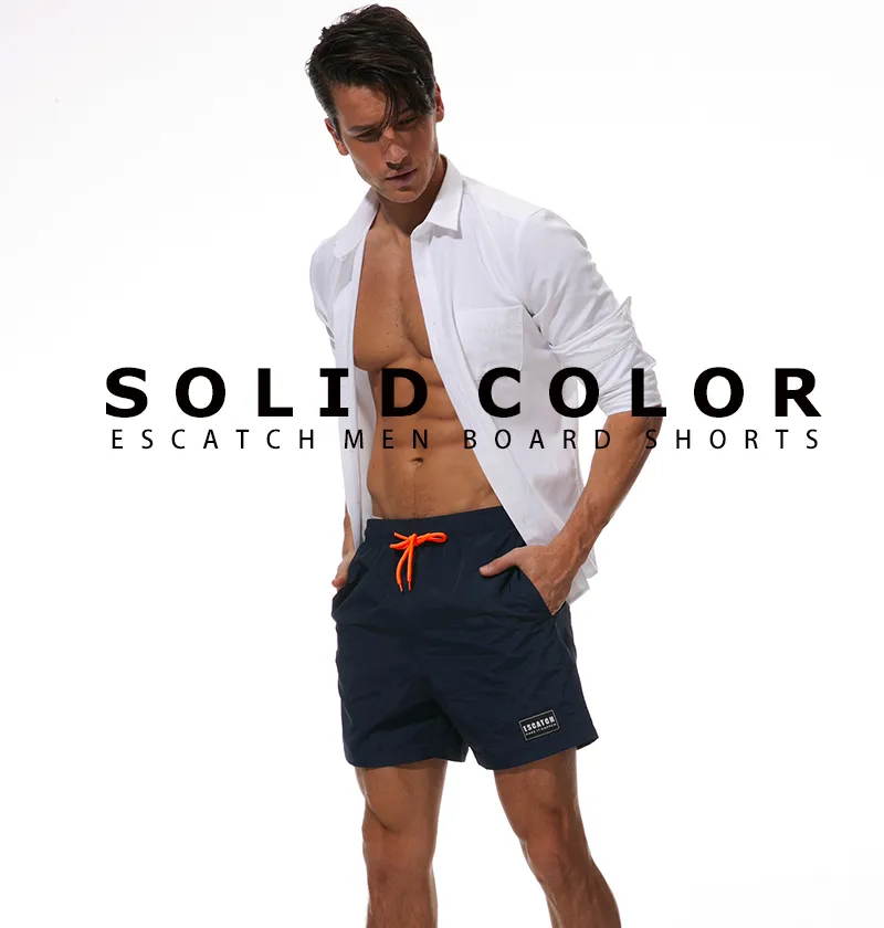 Badebekleidung, Badehose, Strand-Boardshorts, Badehose, Badeanzüge, Herren, Laufsport, Surfshorts_voghion.com