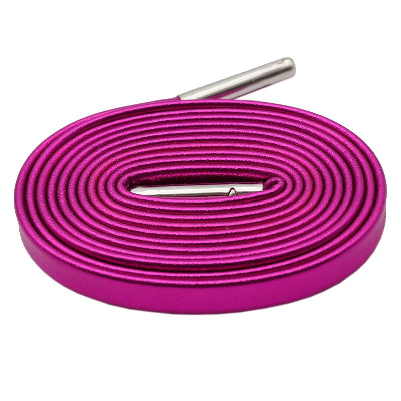 Accesorios para zapatos Cordones de cuero planos con cabeza de metal de 0,7 cm para zapatos deportivos casuales versátiles_voghion.com