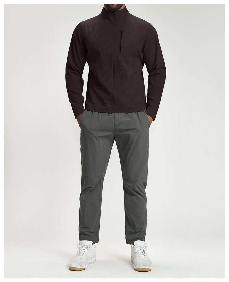 SwayneUrban Outdoor Functional Solid Color Breathable Men's Spring And Autumn Versatile Stand-up Collar Sports Casual Jacket 1190_voghion.com