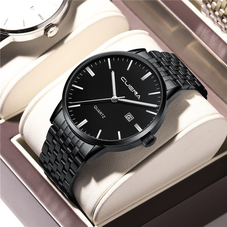 Herrenuhr Kalender Sport Herrenuhr Business Einfach Wasserdicht_voghion.com