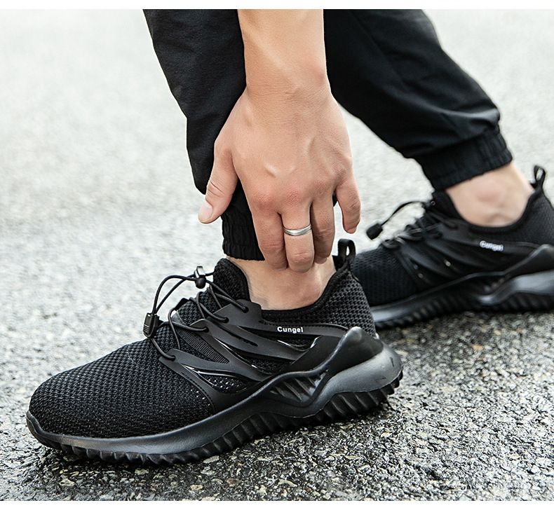 Scarpe sportive casual traspiranti da uomo, nuove e estive, per la protezione del lavoro_voghion.com