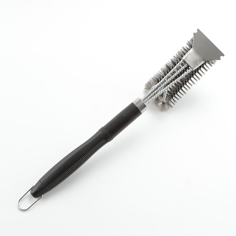 Austauschbar Feder Grillbürste aus Edelstol Grillreinigungsbürste Grillbürste Grillinstrumenter_voghion.com