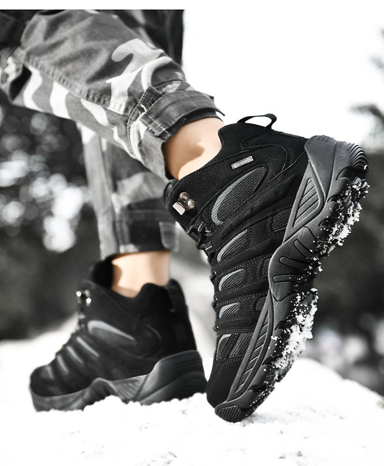 Bottes militaires tactiques pour hommes – Chaussures de randonnée légères et durables pour terrains extrêmes, entraînement et camping – Tailles 40 à 47. Chaussures grande taille_voghion.com