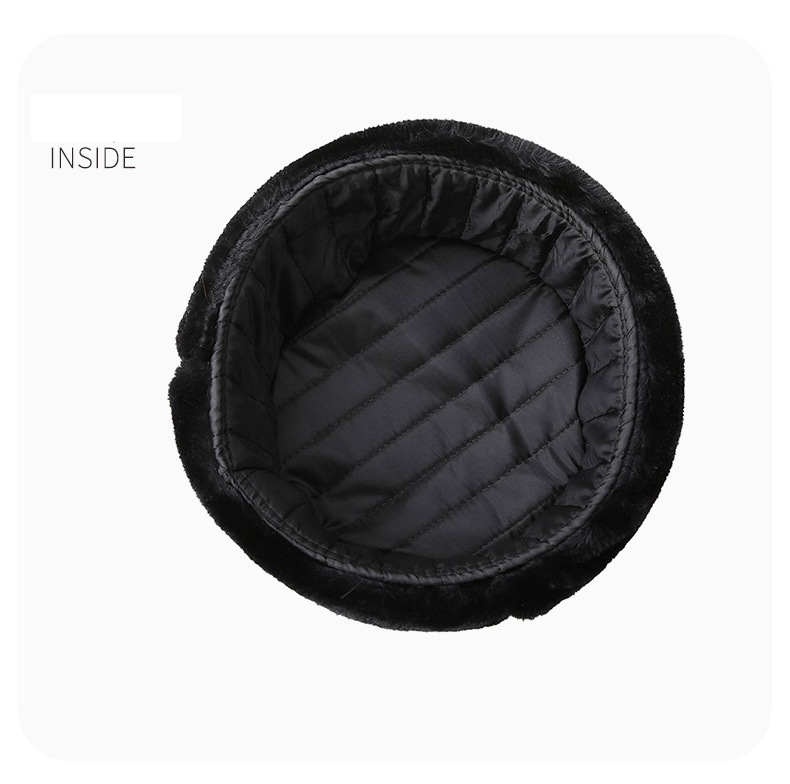 Nuevo gorro viejo de invierno, cálido y frío, protección para el cuello y los oídos, gorro de Lei Feng grueso con puerta de seguridad de terciopelo_voghion.com