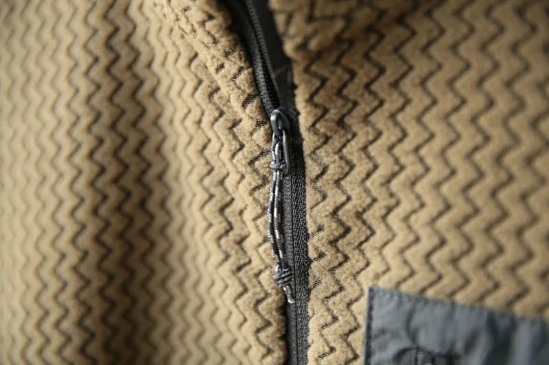 Abbigliamento da uomo Primavera e autunno Comodo maglione spesso unisex con mezza cerniera in pile ondulato e velluto a maniche lunghe_voghion.com
