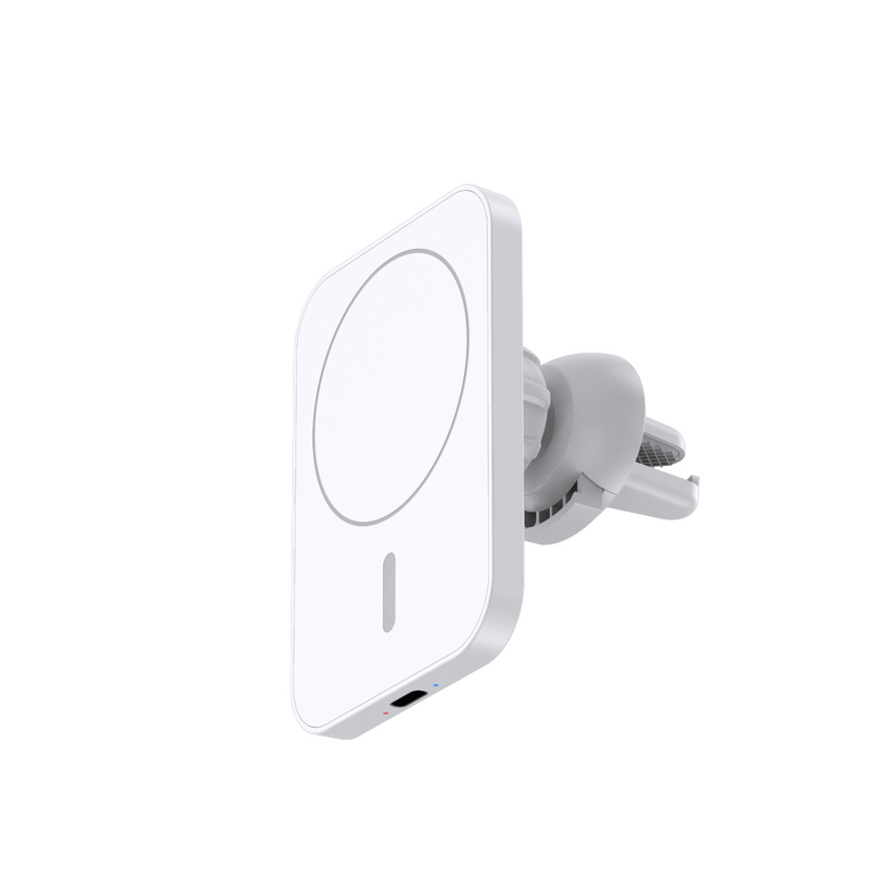 15W Magnetic Wireless Chargers Car Air Vent Stand Phone Holder Mini Fast Charging Station For IPhone 12 13 14 Pro Max Macsafe_voghion.com