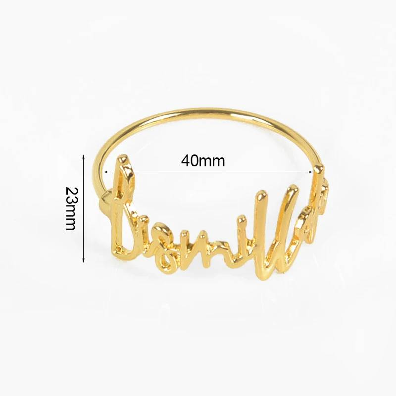 2/4/6 pezzi 40 mm Bismillah portatovaglioli in lega d'oro lettera portatovaglioli musulmano islamico Ramadan Kareem decorazione festa Eid Mubarak regali_voghion.com