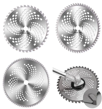 40 Teeth And 80 Teeth Carbide Tip Brush Blades For Brush Cutter, Trimmer, Grass Cutting Machine Blade_voghion.com