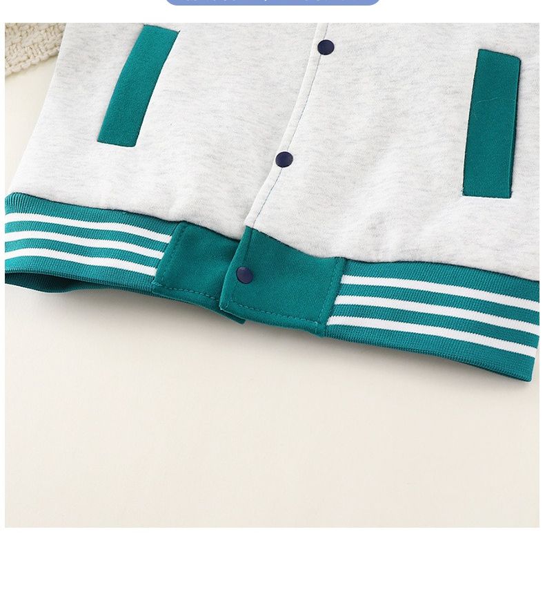 Giacca da baseball per bambini 2025 Primavera e autunno Nuova giacca da uomo e da donna Cardigan per bambini di età media e più grande_voghion.com