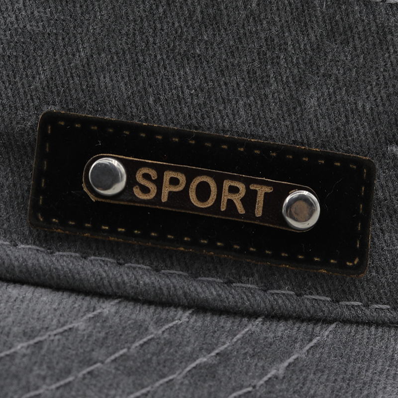 Cappellino da baseball con snapback, da uomo e da donna, in cotone lavato, con visiera, da pesca, con papà_voghion.com