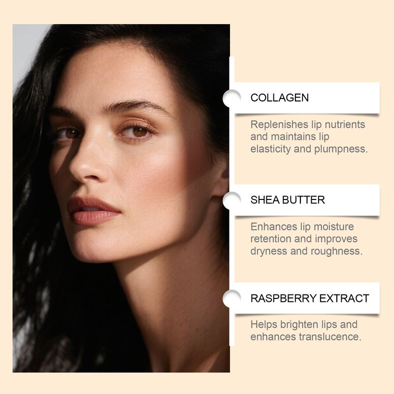 EELHOE Collagen Mask Gentle Nourishing Soft Skin Lip Lines Fade Daily Moisturizing Care_voghion.com