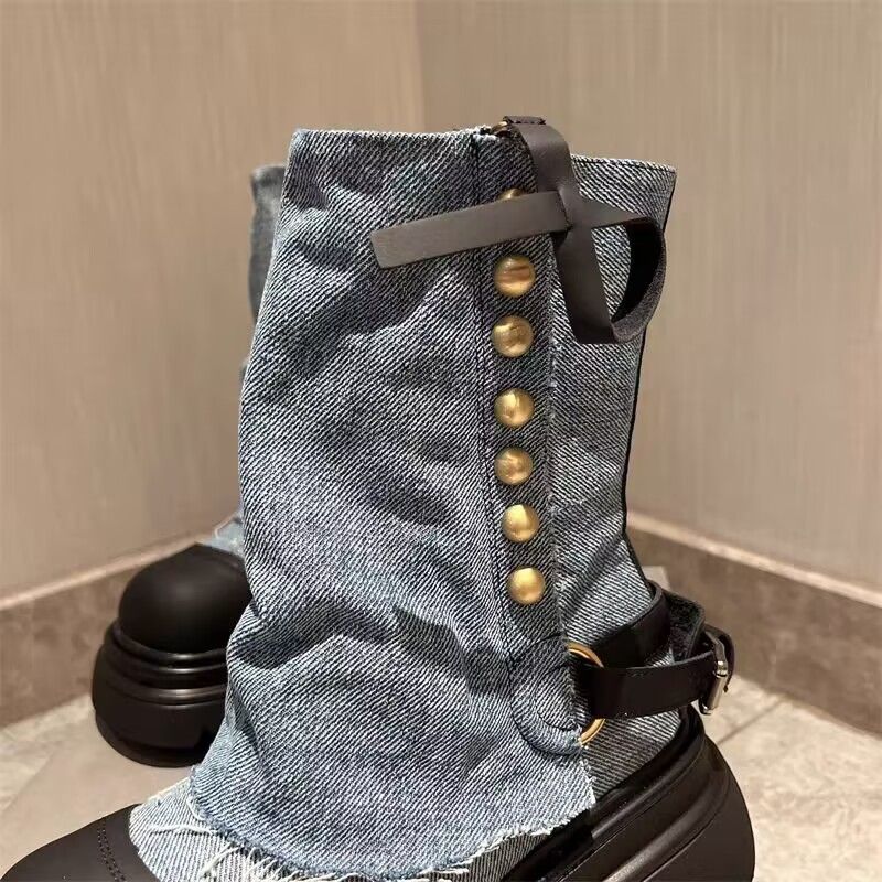 Bottes de cowboy à muffins de niche Bottines tendance_voghion.com