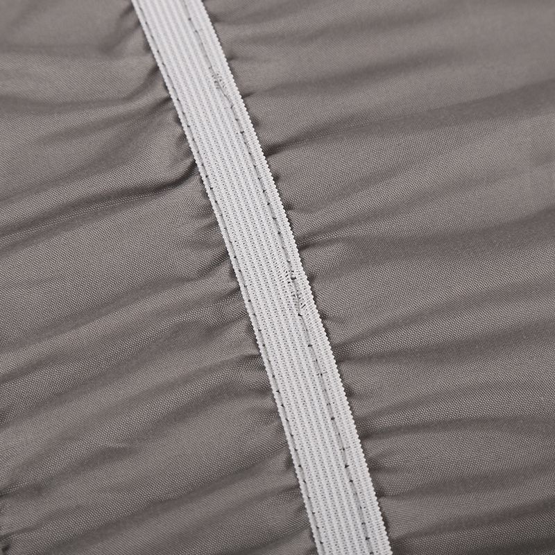 Gonna elastica per letto - Tinta unita con design antiscivolo (facile da installare, adatta a materassi da 20 a 40 cm, antipiega, Queen/King size)_voghion.com
