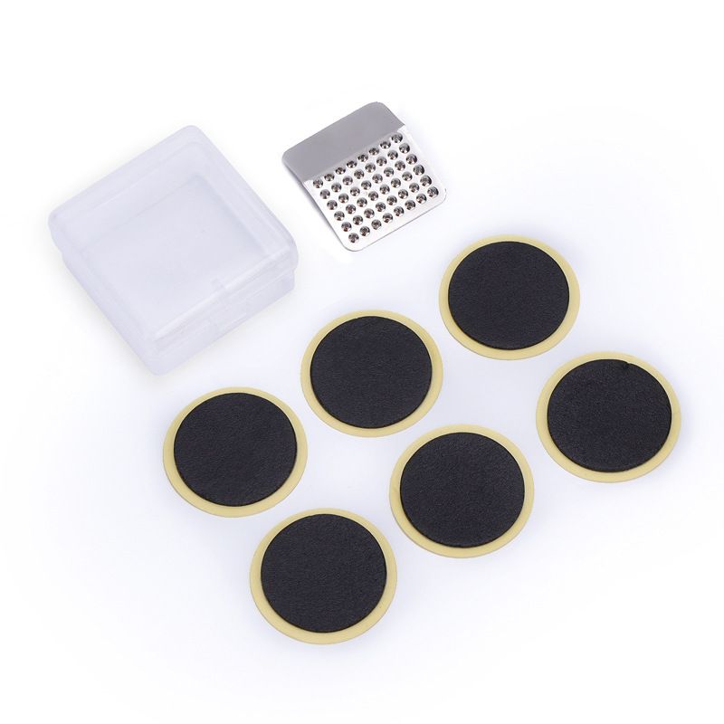 Bicycle glue free set, mountain bike portable tire box, bicycle repair tool box_voghion.com