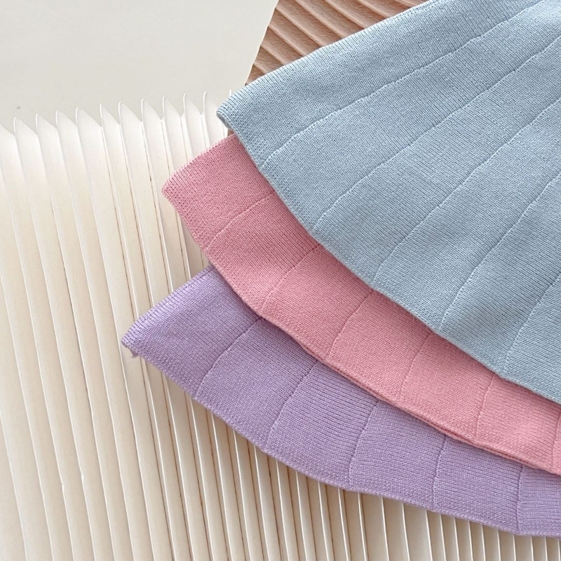 JINYONG Mädchen Neues, gestricktes, zweiteiliges, süßes und modisches Pulloverkleid mit Aufklebern_voghion.com