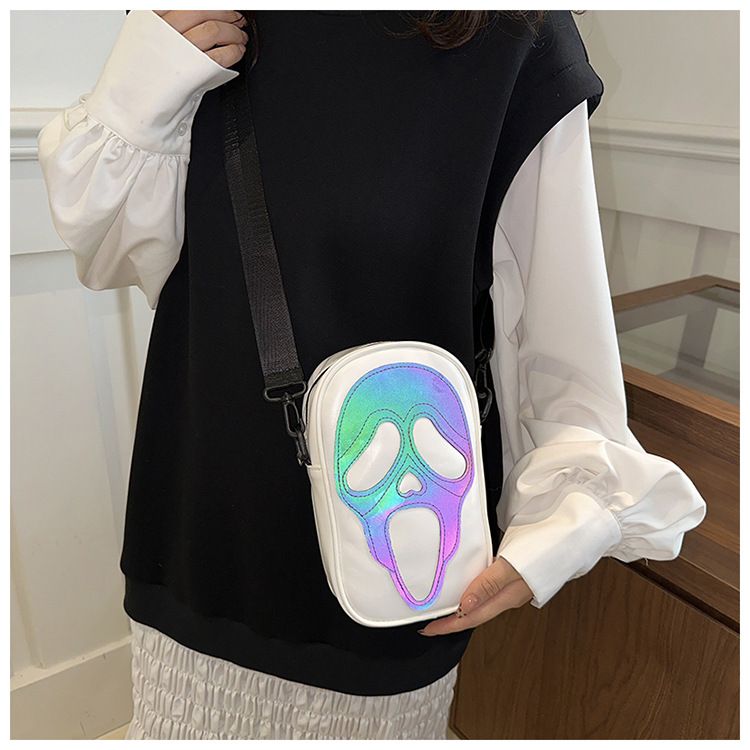 Trendy Women's Crossbody Bag - Minimalist Square PU Shoulder Bag With Zipper Closure, Stylish Everyday Accessory For Casual Outings_voghion.com
