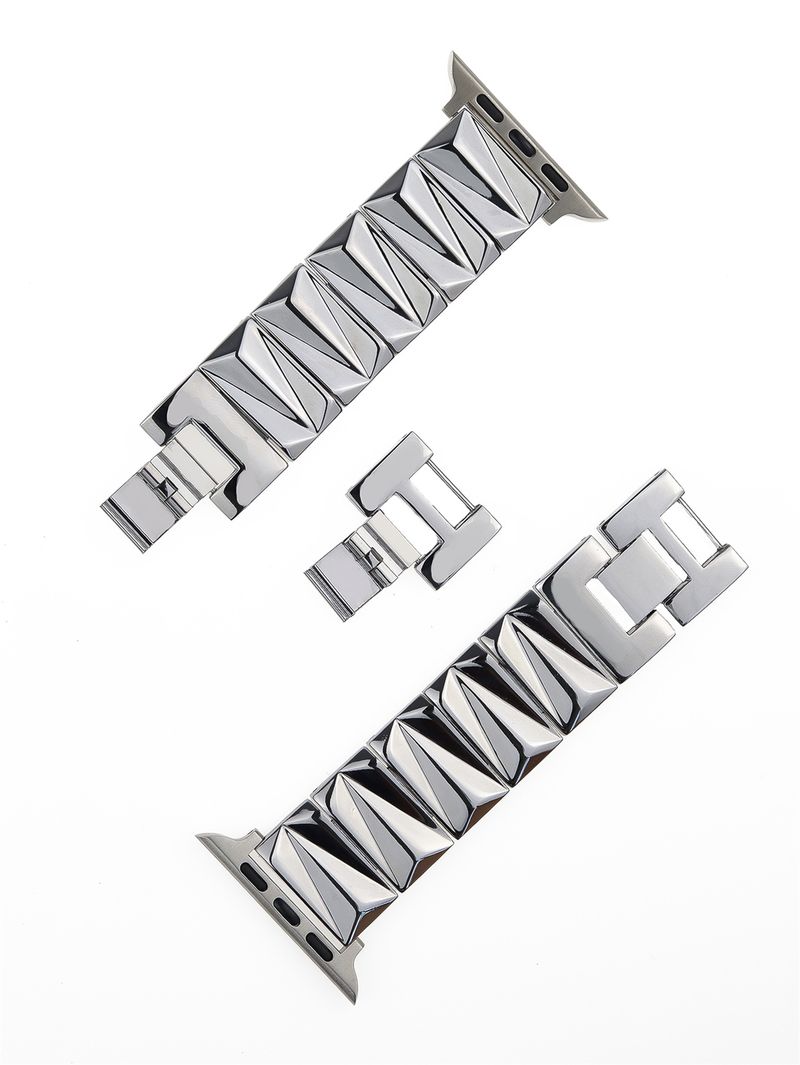 Curea de ceas pentru iwatch 42/44/45/49mm 38/40/41mm Curea de ceas de modă metalică pentru seria de ceasuri Ultra2 Se 9/8/7/6/5/4/3/2/1_voghion.com