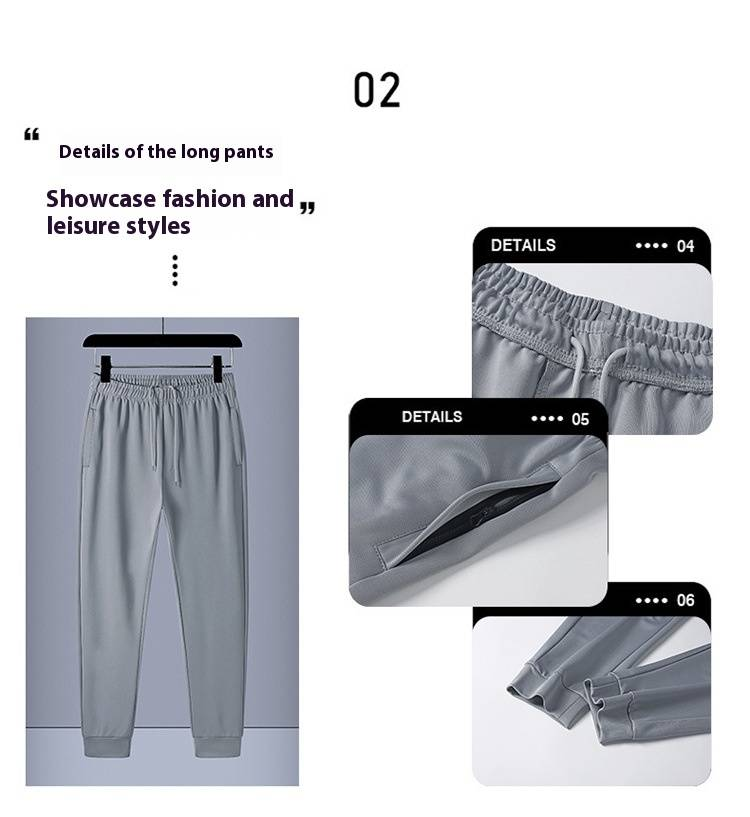 Herren-Sportbekleidungsset, langärmliger Lauftrainingsanzug für Männer und Jugendliche, leichtes, atmungsaktives Trainingsoutfit (Schwarz/Grau/Weiß/Rot)_voghion.com