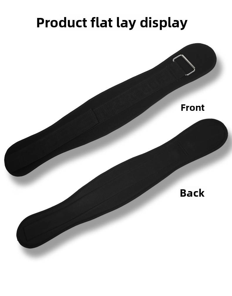 Squat Gewichtheffen Fitness Riem voor Mannen, Beschermende en Drukondersteunende Taille Fixatie Training Deadlift Oefening Taille Riem_voghion.com