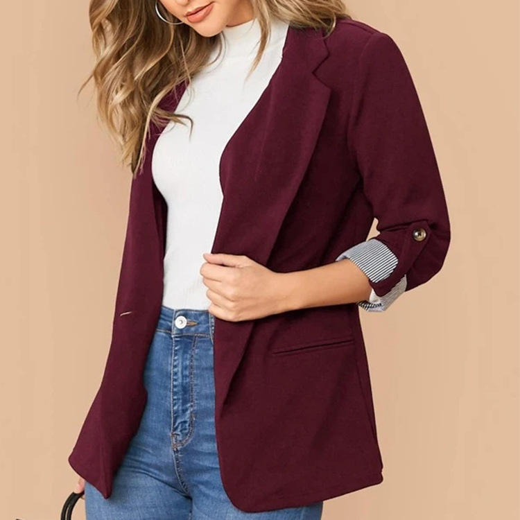 Elegante giacca da donna all-in-one_voghion.com