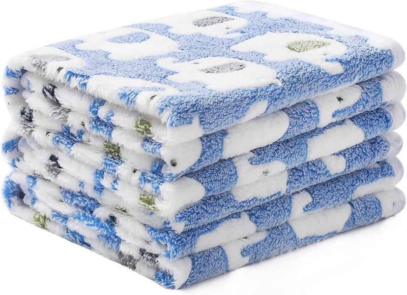 Pet Mat Bed Dog Blanket Coral Fleece Thickened_voghion.com