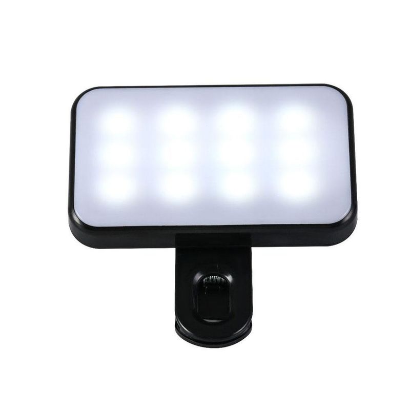 Pocket LED Selfie Light For IPhone IPad Mobile Phone Laptop Clip Flash Fill Video Photo Ringlight Photography Lamp_voghion.com