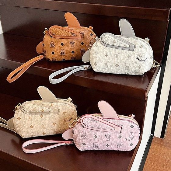 Coniglietto portatile per donne 2025, nuova borsa a conchiglia alla moda, versatile per tutte le stagioni, piccolo portafoglio portatile da donna_voghion.com